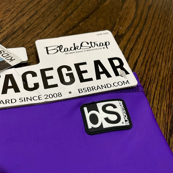 Blackstrap kids-tube dual layer facemask - Picture 2 of 5